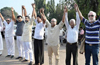 Souhardatekagi(for harmony)  Human chains formed in Mangaluru,  Udupi